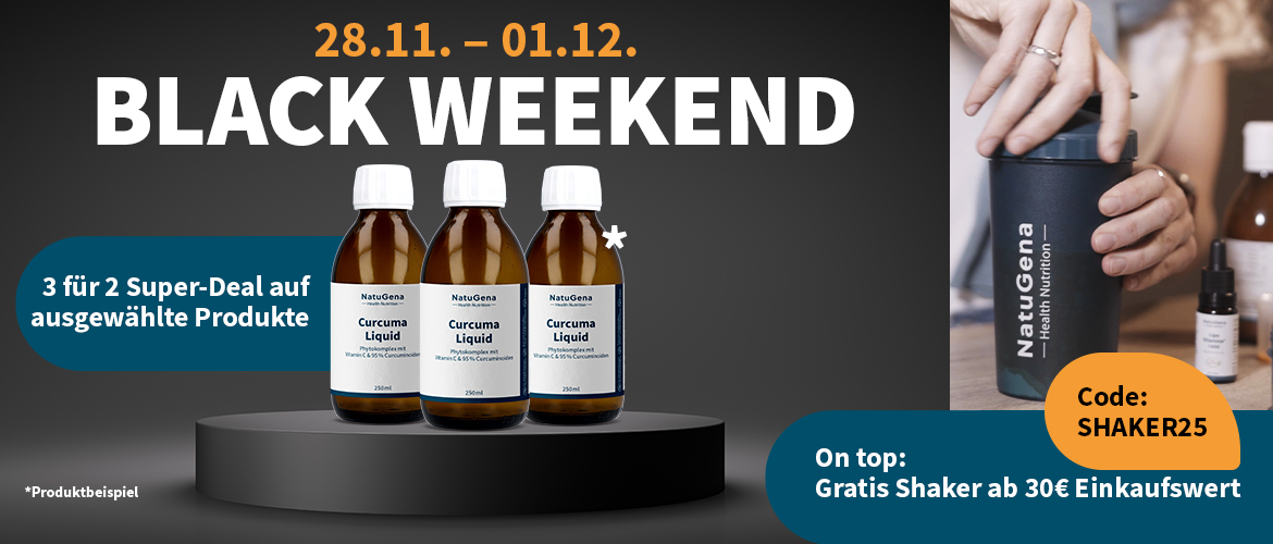 Black Weekend Super Deal: 3 zum Preis von 2!