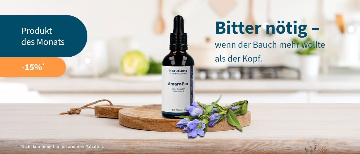 Produkt des Monats: AmaraPur. 15% Rabatt